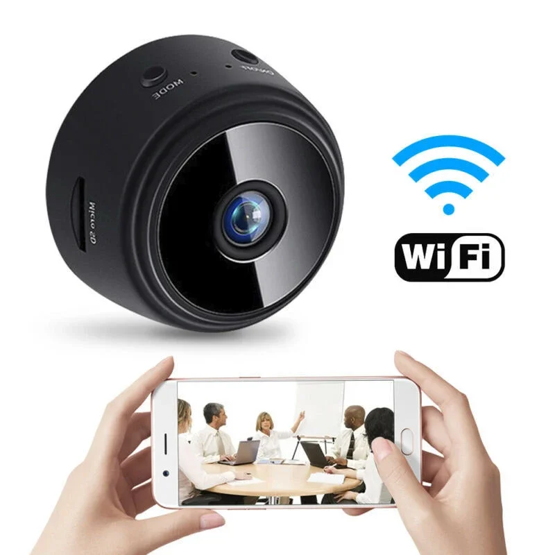 Mini WiFi bezpečnostní kamera bezdrátový videorekordér pro domácí mazlíčky monitorování dětí inteligentní dohled