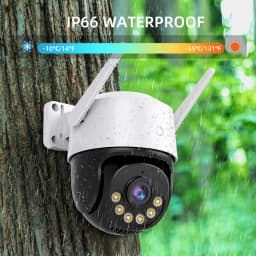 4K PTZ bezpečnostní kamera 8MP venkovní WiFi automatické sledování dome kamera s monitorem pro inteligentní domácnost - náhled 6