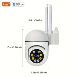 Inteligentní WiFi bezpečnostní kamera Vnitřní 1080P Obousměrný zvuk Detekce pohybu Noční vidění - náhled 4