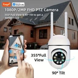 Inteligentní WiFi bezpečnostní kamera Vnitřní 1080P Obousměrný zvuk Detekce pohybu Noční vidění - náhled 6