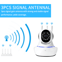 1080P WiFi bezpečnostní kamera bezdrátová IP CCTV otáčivá a naklápěcí obousměrná audio inteligentní domácnost vnitřní - náhled 4