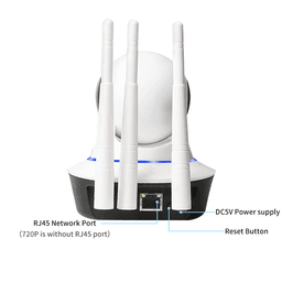 1080P WiFi bezpečnostní kamera bezdrátová IP CCTV otáčivá a naklápěcí obousměrná audio inteligentní domácnost vnitřní - náhled 6