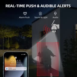 4K PTZ bezpečnostní kamera 30X zoom WiFi venkovní AI sledování osob a vozidel audio POE dohled - náhled 5