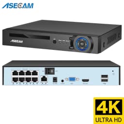 4K Ultra HD POE NVR bezpečnostní kamerový systém s detekcí obličeje H.265 IP CCTV dohledová sada - náhled 2