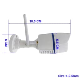 Bezdrátová WiFi IP kamera 5MP 4MP 1080P Venkovní bezpečnostní CCTV Noční vidění Audio dohled - náhled 5