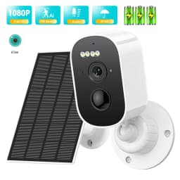 Solární bezdrátová bezpečnostní kamera 1080P HD Venkovní WiFi CCTV PIR Detektor pohybu Baterie - náhled 2