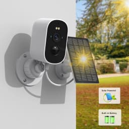Solární bezdrátová bezpečnostní kamera 1080P HD Venkovní WiFi CCTV PIR Detektor pohybu Baterie - náhled 3
