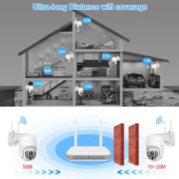 8kanálový WiFi NVR H.265 síťový videorekordér 3MP 5MP bezdrátový bezpečnostní kamerový systém s detekcí obličeje - náhled 4