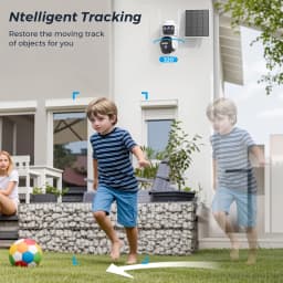 8MP solární WiFi bezpečnostní kamera s dvojitým objektivem, venkovní barevná noční vidění, detekce pohybu, IP kamera - náhled 6