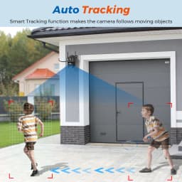 5K 10MP WiFi PTZ bezpečnostní kamera venkovní AI detekce osob dvojitá obrazovka CCTV IP kamera audio alarm - náhled 6