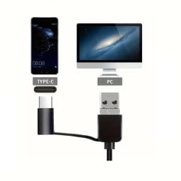8mm USB endoskopická kamera 1080P HD vodotěsná inspekční boroskop s 8 LED flexibilním kabelem - náhled 6
