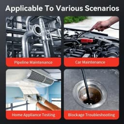 Voděodolná kloubová boroskopická kamera se světlem - 360° endoskop pro telefony Android a iOS - náhled 6