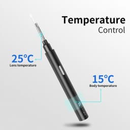 Bezdrátová WiFi ušní kamera otoskop 4,9mm sada nástrojů pro odstraňování ušního mazu pro telefonní aplikaci iOS Android - náhled 3