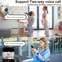 1080P HD WiFi bezpečnostní kamera venkovní bezdrátová automatická sledovací kamera s nočním viděním a dohledem - náhled 6