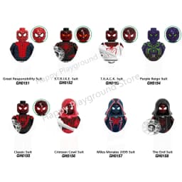 Marvel superhrdinové mini akční figurky stavební bloky sada - Spiderman Iron Man dětské párty dárkové hračky - náhled 6