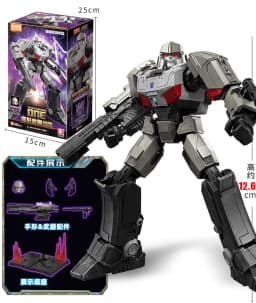 Stavebnice Transformers - Akční figurky s Optimusem Primeem a Megatronem a zvukovými vlnami - náhled 6