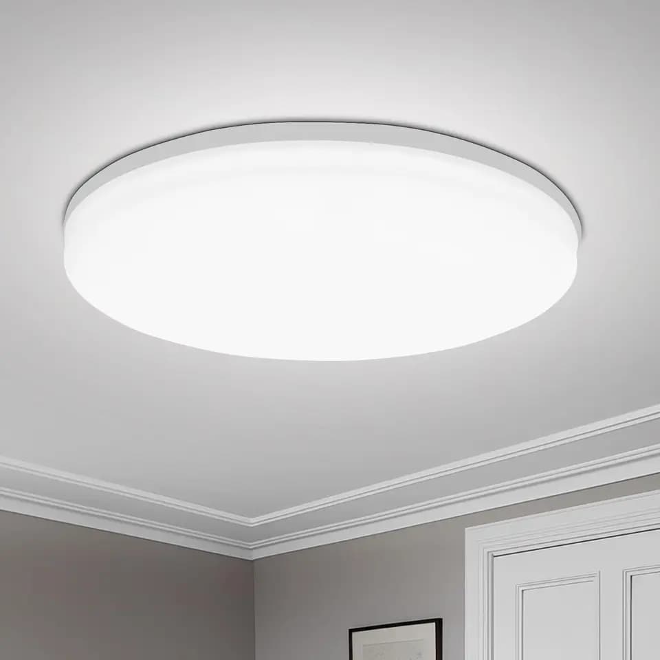 Moderní LED stropní svítidlo kulaté 18W-48W stmívatelné vnitřní obývací pokoj ložnice kuchyň