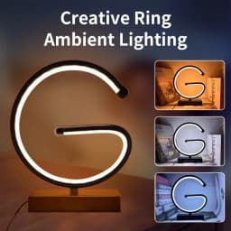 Stmívatelná LED noční lampa USB spirálová stolní lampa 3 barevné režimy ložnice obývací pokoj stůl dekorace - náhled 6