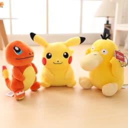 Plyšové hračky Pokémon - Pikachu, Charizard, Gengar, Squirtle, měkké plyšové panenky, dárková sada pro děti - náhled 4