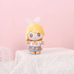 14cm anime plyšová klíčenka měkká plněná panenka klíčenka taška přívěsek roztomilé dívky dárek - náhled 6