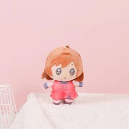14cm anime plyšová klíčenka měkká plněná panenka klíčenka taška přívěsek roztomilé dívky dárek - náhled 7