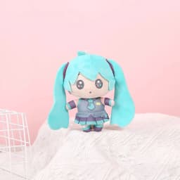 14cm anime plyšová klíčenka měkká plněná panenka klíčenka taška přívěsek roztomilé dívky dárek - náhled 4