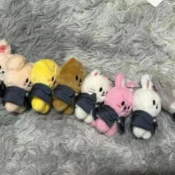 Kawaii vlk plyšová hračka 12cm plněné zvíře kreslená panenka dárek pro děti dospělé roztomilý společník - náhled 3
