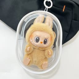 15cm průhledný pouzdro na plyšové hračky, panenky, ochranný kryt na úložný box - náhled 6