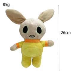 Plyšové hračky s kresleným králíkem, plněné zvířecí panenky 18-28 cm, dětský vánoční dárek, medvěd, slon, panda - náhled 5