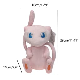 Kawaii Mew Plyšová hračka - Měkký plněný anime polštářek k narozeninám, dárek pro děti - náhled 7