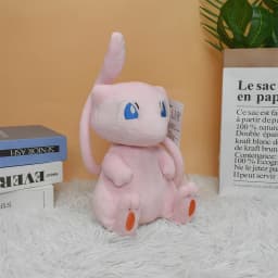 Kawaii Mew Plyšová hračka - Měkký plněný anime polštářek k narozeninám, dárek pro děti - náhled 6