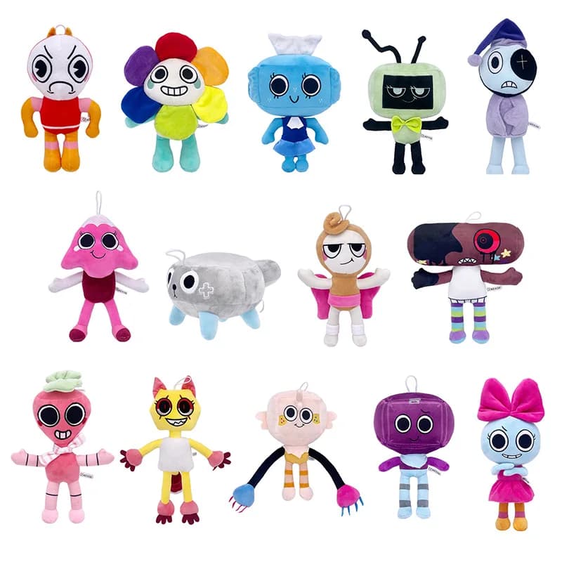 Měkký plyšový polštář Roztomilý anime Plyšová hračka Bytová dekorace Hororová hra Postava Sběratelská