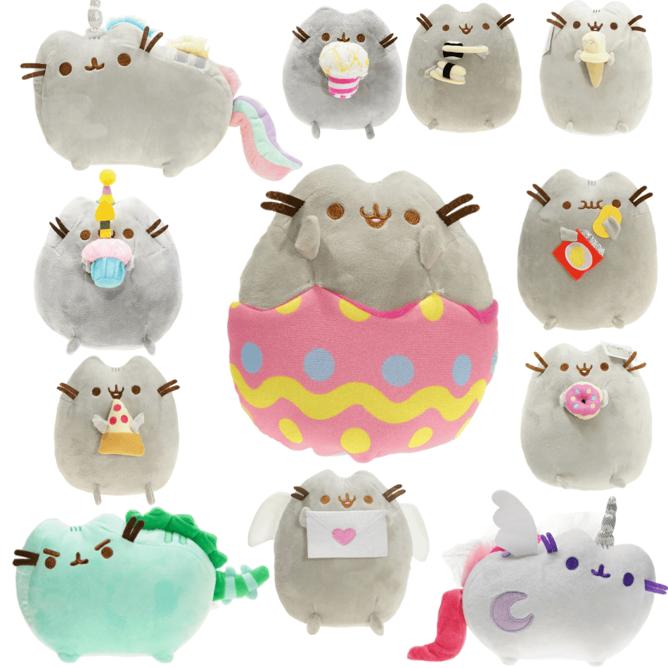 15CM Kawaii kočka jednorožec plyšová hračka - měkká plněná panenka dárek pro děti