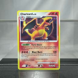 Charizard Pokémon Card 1. edice 1996 Vmax Ex Rare Rainbow Holographic Trader Card Game - náhled 4