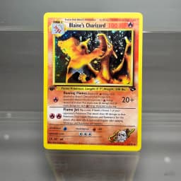Charizard Pokémon Card 1. edice 1996 Vmax Ex Rare Rainbow Holographic Trader Card Game - náhled 3