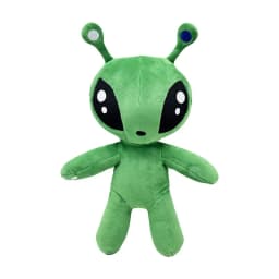 Zelený mimozemšťan Kawaii plyšová hračka 15/34CM měkká plněná anime panenka dětský narozeninový vánoční dárek - náhled 6