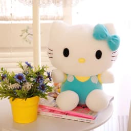 20cm Hello Kitty Plyšová hračka Roztomilá měkká plyšová kočka Panenka Narozeninový dárek pro děti Zvířecí hračka - náhled 6
