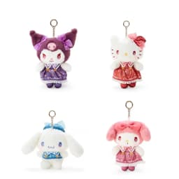 12cm Kawaii plyšové klíčenky - roztomilé zvířátko, plněné přívěsky na klíče - náhled 3