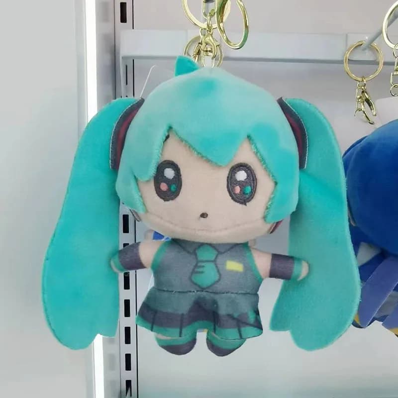 Kawaii Anime Girl Plyšový přívěsek na klíče 13-18cm Roztomilá plyšová hračka Taška s přívěskem na narozeniny