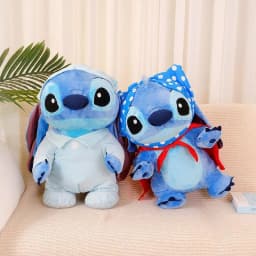 Kawaii plyšová panenka Stitch měkká plněná hračka polštářek pro děti vánoční dárek 25-50cm pyžamový plášť - náhled 4