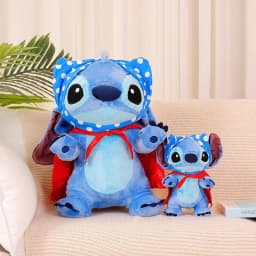 Kawaii plyšová panenka Stitch měkká plněná hračka polštářek pro děti vánoční dárek 25-50cm pyžamový plášť - náhled 6