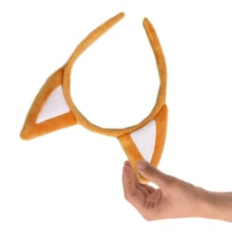 Modrá psí čelenka s ušima, plyšový kostým, čelenka pro děti, cosplay, párty, halloween, dárek - náhled 3