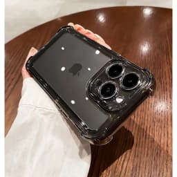 Průhledný nárazuvzdorný silikonový kryt na telefon pro iPhone 16 15 14 13 12 11 Pro Max XR XS měkký kryt - náhled 6