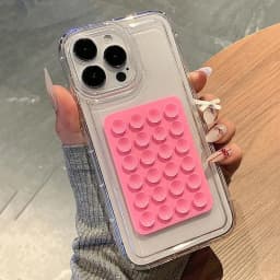 Pouzdro pro iPhone Průhledný nárazuvzdorný 3D airbagový kryt pro iPhone 17 16 15 14 13 12 11 Pro Max Plus - náhled 3