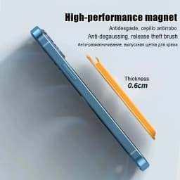 Magnetické kožené pouzdro s peněženkou pro iPhone 13 14 15 16 Pro Max s držákem karet MagSafe a krytem telefonu - náhled 7