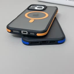 Magnetický matný průhledný nárazuvzdorný kryt pro iPhone s bezdrátovým nabíjením pro iPhone 11-16 Pro Max - náhled 4