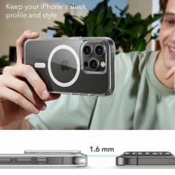 Magnetické bezdrátové nabíjecí průhledné pouzdro pro iPhone 16 15 14 13 12 11 Pro XR XS Max 7 8 Plus - náhled 6