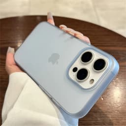 Měkký matný průhledný kryt pro iPhone 16, 15, 14, 13, 12, 11 Pro Max - náhled 3