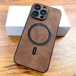 Luxusní pouzdro z umělé kůže pro iPhone 16 15 14 13 12 11 Pro Max s bezdrátovým nabíjením MagSafe - náhled 3