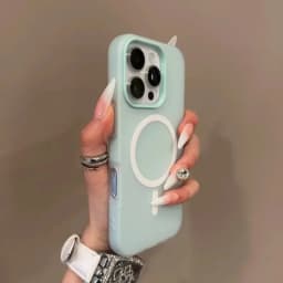 Pouzdro MagSafe pro iPhone 2 v 1, průhledné matné, s bezdrátovým nabíjením a měkkým krytem na telefon. - náhled 6